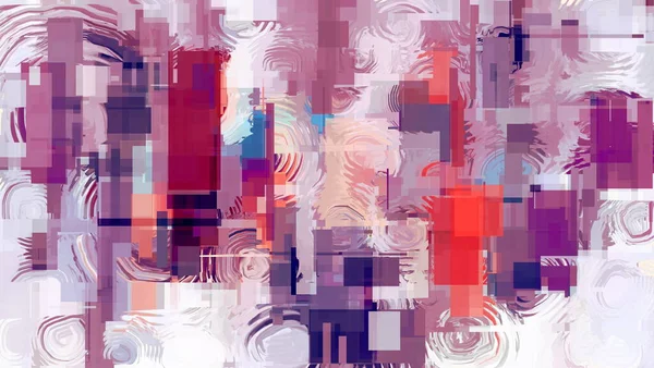 Цифрове Мистецтво Фонова Ілюстрація Сучасний Живопис Сюрреалістичні Твори Мистецтва Геометричному — стокове фото