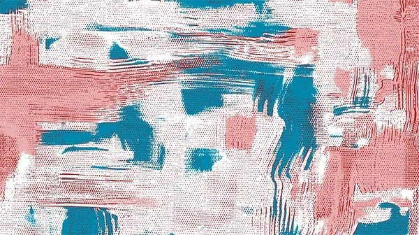 Coups Peinture Huile Brute Sur Toile Peinture Abstraite Texture Couleur — Image vectorielle