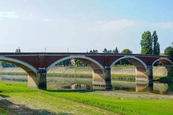 View Old Bridge Sisak Built 1934 — Stock Photo, Image