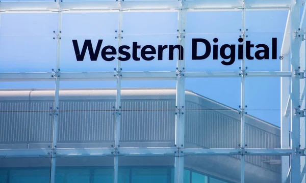Milpitas, ca, usa - 21. Mai 2018: Aufbau eines Büros für westliche Digitalkonzerne. wdc — Stockfoto