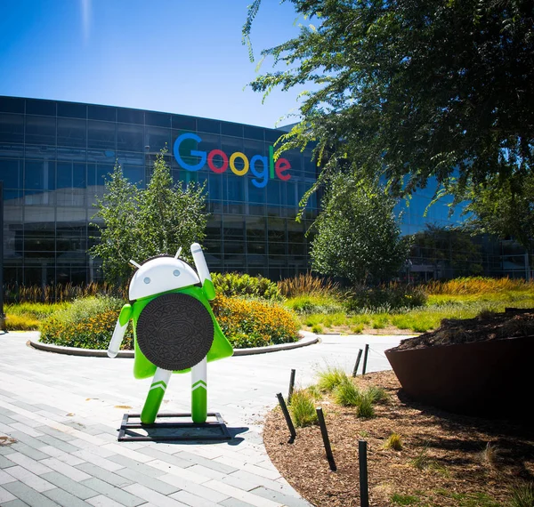 Mountain View Usa Mai 2018 Außenansicht Eines Googleplex Gebäudes Des — Stockfoto