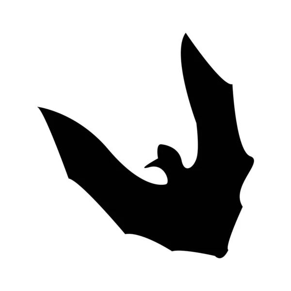 Νυχτερίδα Βρικόλακα Σιλουέτα Νυχτερίδες Χαλογουίν — Φωτογραφία Αρχείου
