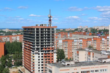 Rusya 'daki yeni binaların en üst görüntüsü
