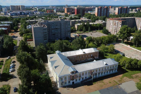 Stadslandschappen Foto Van Boven — Stockfoto