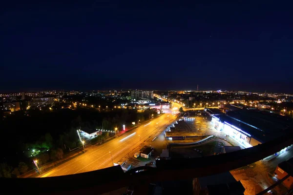 Vista Desde Techo Casa — Foto de Stock