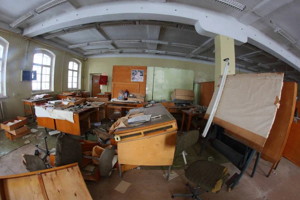 Premises Abandoned Factory Equipment — Stock Photo, Image