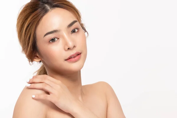 Güzel Asyalı Kadın Portresi Cilt Bakımlı Sağlıklı — Stok fotoğraf