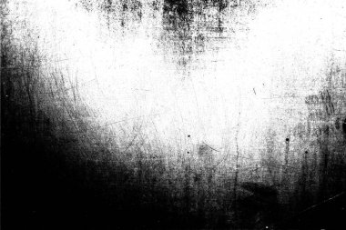 Çizik ve çatlaklarla metal doku