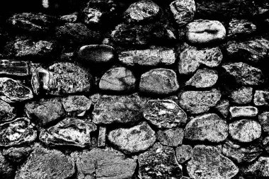 Arkaplan - Yığılmış Taş Duvar.