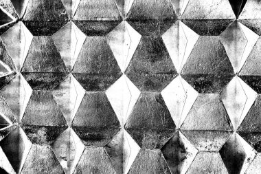 Soyut arkaplan. Monokrom dokusu. Siyah ve beyaz desenli arkaplan.  