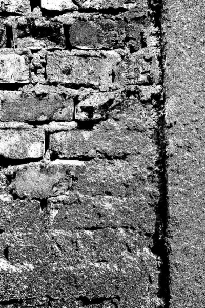 Background Old Vintage Brick Wall — Stock Photo, Image