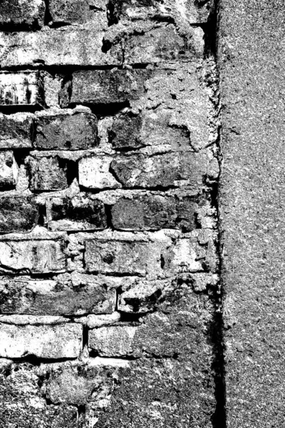 Background Old Vintage Brick Wall — Stock Photo, Image