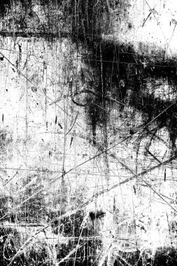 Çizik ve çatlaklarla metal doku