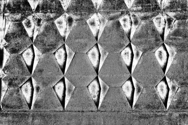 Soyut arkaplan. Monokrom dokusu. Siyah ve beyaz desenli arkaplan