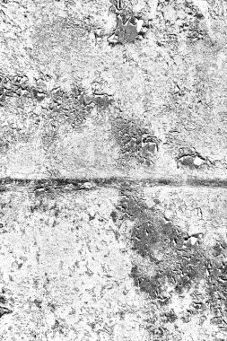 Çizik ve çatlaklarla metal doku