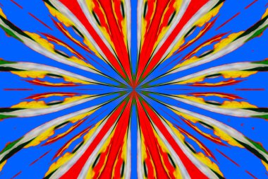 Soyut kaleydoskop arkaplanı. Çoklu renkli kaleydoskop dokusu.