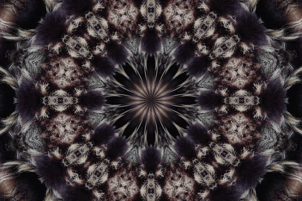 Abstraktes Kaleidoskop Mehrfarbiges Kaleidoskop — Stockfoto