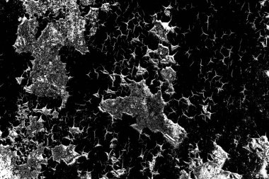 Dökülen boya paslı metal dokusu