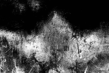 Çizik ve çatlaklarla metal doku