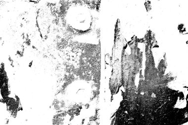 Çizik ve çatlaklarla metal doku