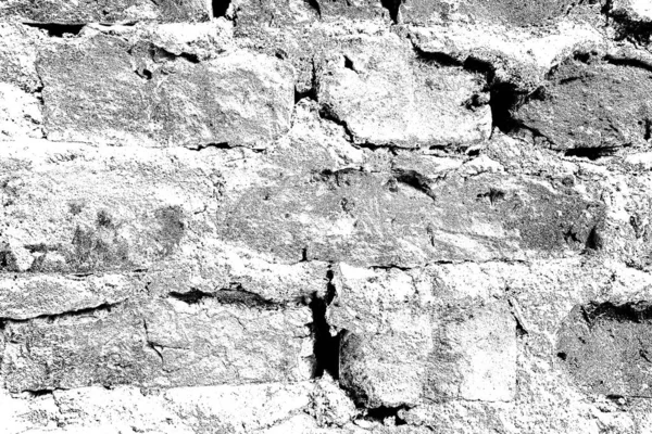 Background Old Vintage Brick Wall — Stock Photo, Image