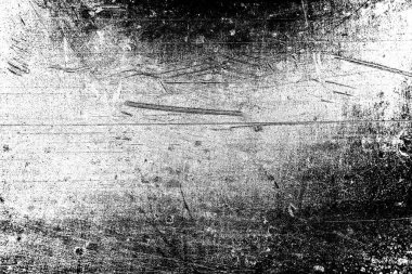 Çizik ve çatlaklarla metal doku