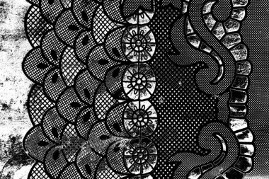 Soyut arkaplan. Monokrom dokusu. Siyah ve beyaz desenli arkaplan. 