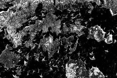 Dökülen boya paslı metal dokusu