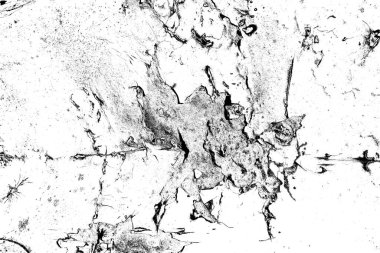 Çizik ve çatlaklarla metal doku