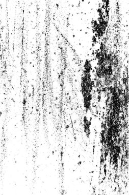 Çizik ve çatlaklarla metal doku