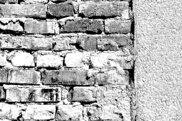 Background Old Vintage Brick Wall — Stock Photo, Image