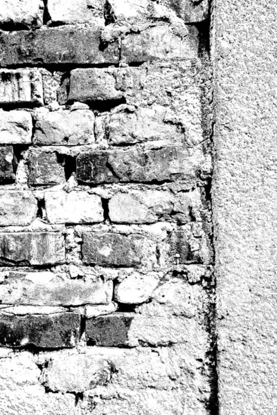 Background Old Vintage Brick Wall — Stock Photo, Image