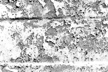 Çizik ve çatlaklarla metal doku