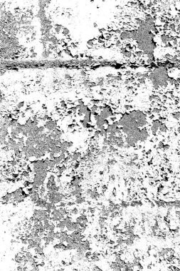 Çizik ve çatlaklarla metal doku