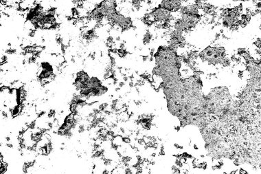 Çizik ve çatlaklarla metal doku