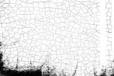 Çizik ve çatlaklarla metal doku