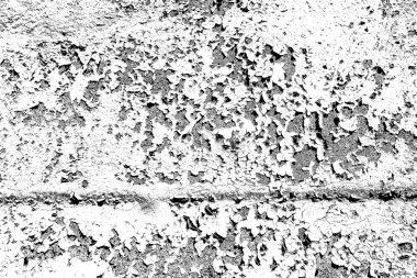 Çizik ve çatlaklarla metal doku