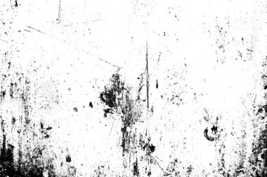 Çizik ve çatlaklarla metal doku