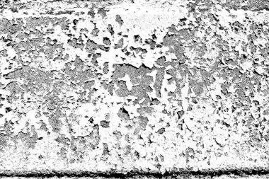 Çizik ve çatlaklarla metal doku