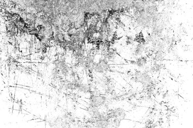 Çizik ve çatlaklarla metal doku