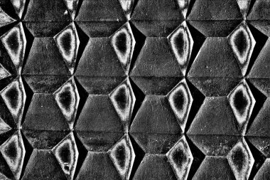 Soyut arkaplan. Monokrom dokusu. Siyah ve beyaz desenli arkaplan. 