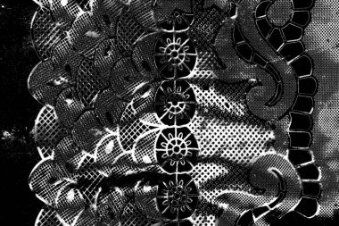 Soyut arkaplan. Monokrom dokusu. Siyah ve beyaz desenli arkaplan. 