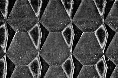 Soyut arkaplan. Monokrom dokusu. Siyah ve beyaz desenli arkaplan. 