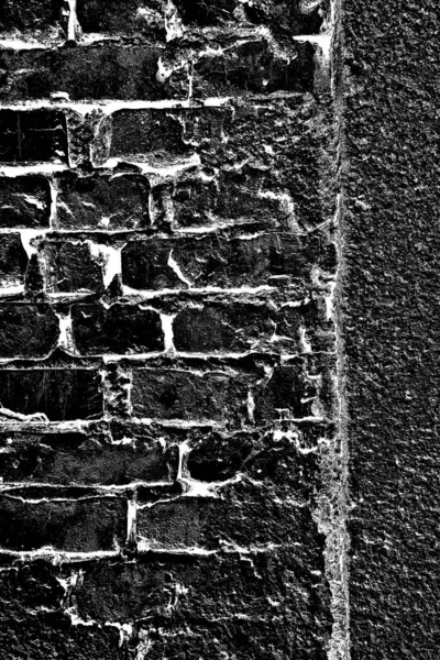 Background Old Vintage Brick Wall — Stock Photo, Image