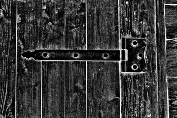 Old Plank Wooden Wall Background Texture Old Wood Weathered Piece — Stock Photo, Image