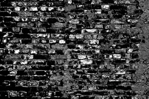 Background Old Vintage Brick Wall — Stock Photo, Image