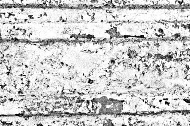 Çizik ve çatlaklarla metal doku