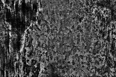 Çizik ve çatlaklarla metal doku