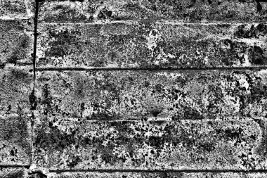 Çizik ve çatlaklarla metal doku