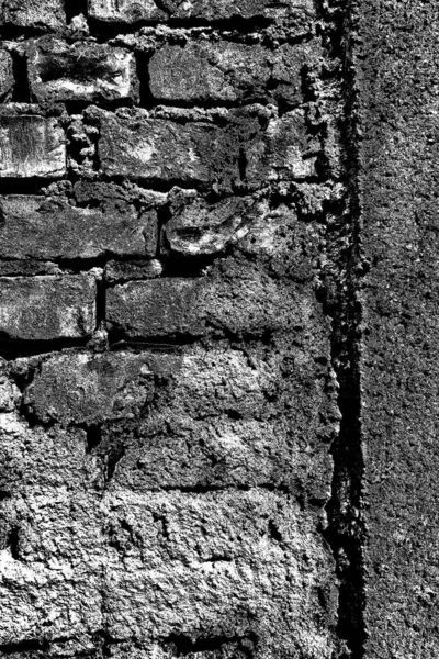 Background Old Vintage Brick Wall — Stock Photo, Image